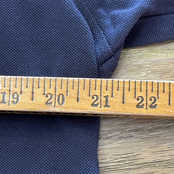 Brooks Brothers 1818 Navy Performance Polo Slim Fit Embroidered Logo Sz Large - Picture 7 of 9